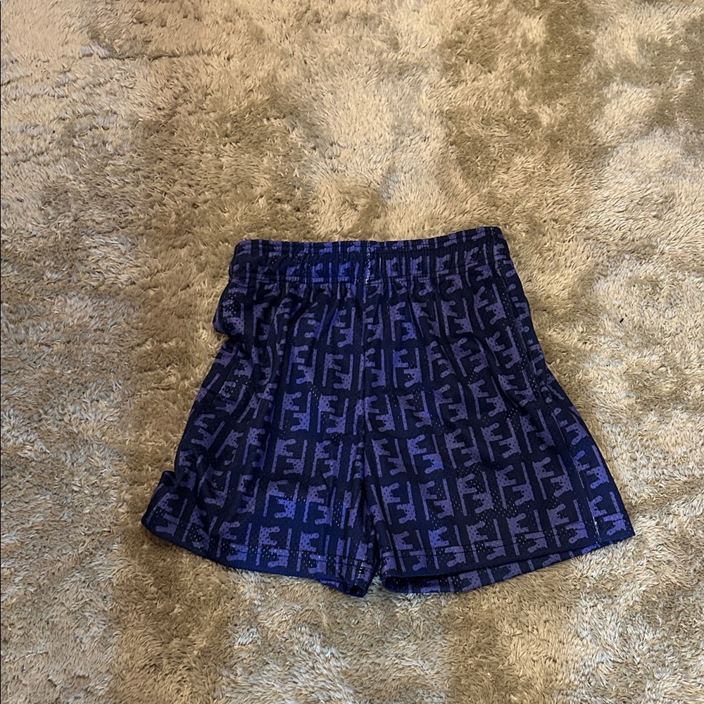 Bravest Studios Blue and Black Patterned Men Shorts
